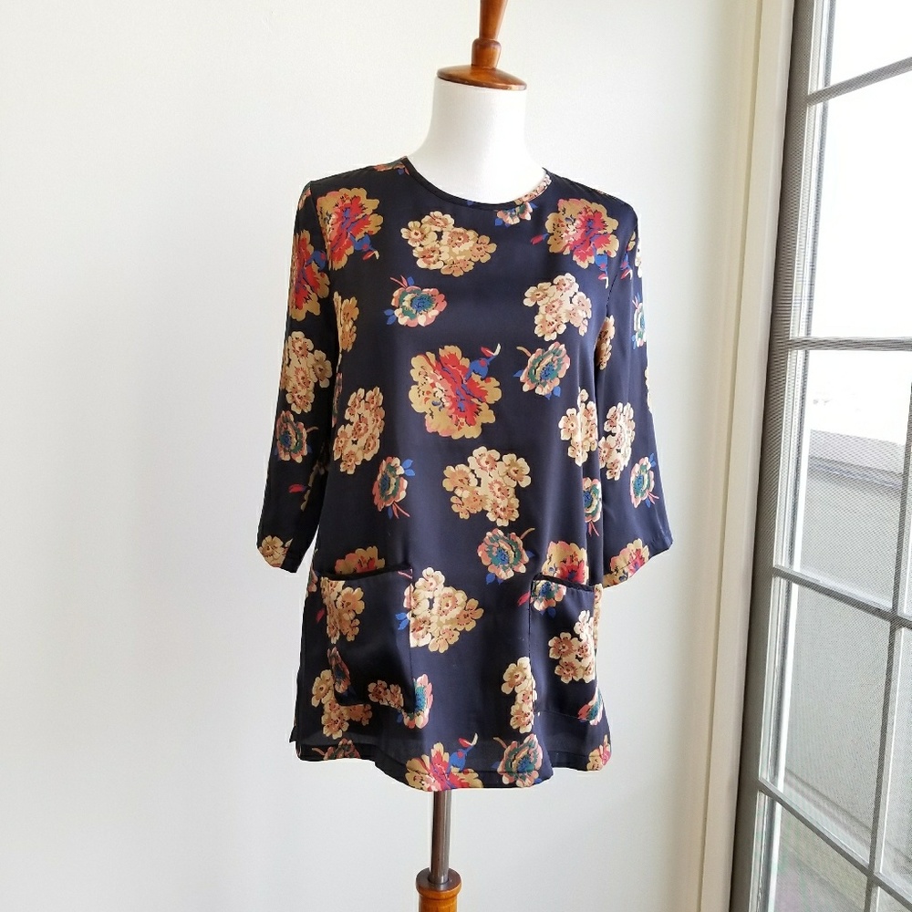 Zara Floral Blouse